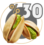 30 درصد پسته
