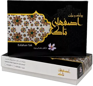 پولکی نارگیل و زعفران