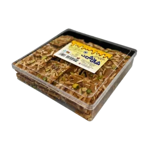 سوهان عسلی کریستال